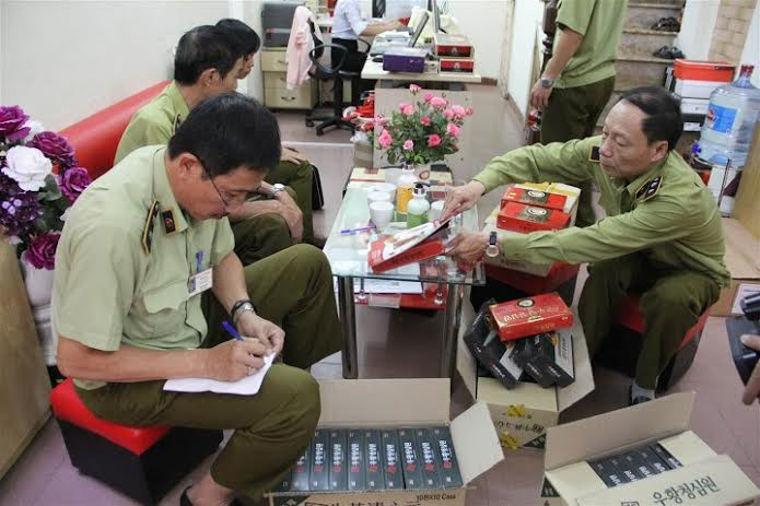 Thu giữ thực phẩm chức năng không rõ nguồn gốc