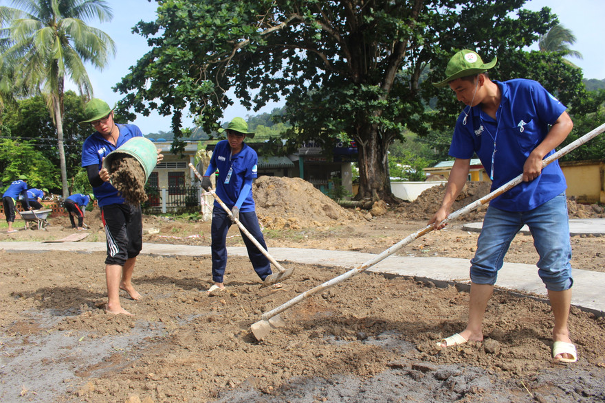 Kiên Giang ra quân chiến dịch tình nguyện hè 2020
