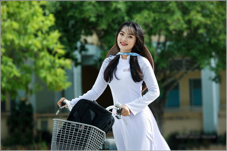 Hình ảnh dễ thương 'nét đẹp học trò' nhớ về một thời áo trắng