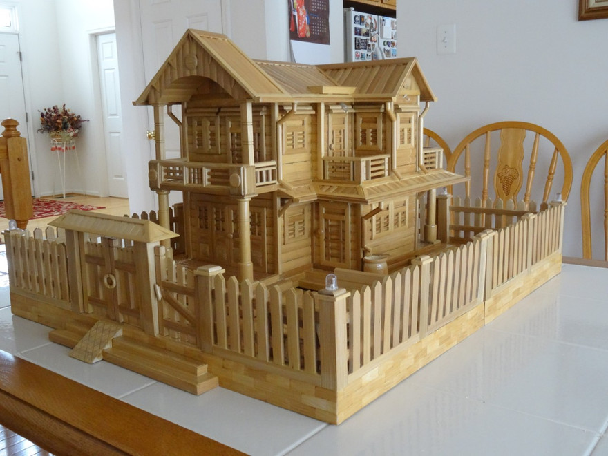 Tác phẩm nghệ thuật từ tre qua bàn tay khéo léo của chàng trai khuyết tật