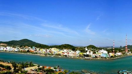 Một góc thành phố Hà Tiên