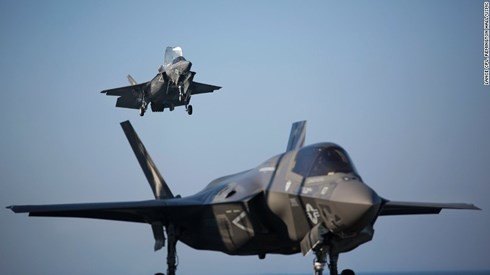 F-35B của Mỹ. Ảnh: CNN
