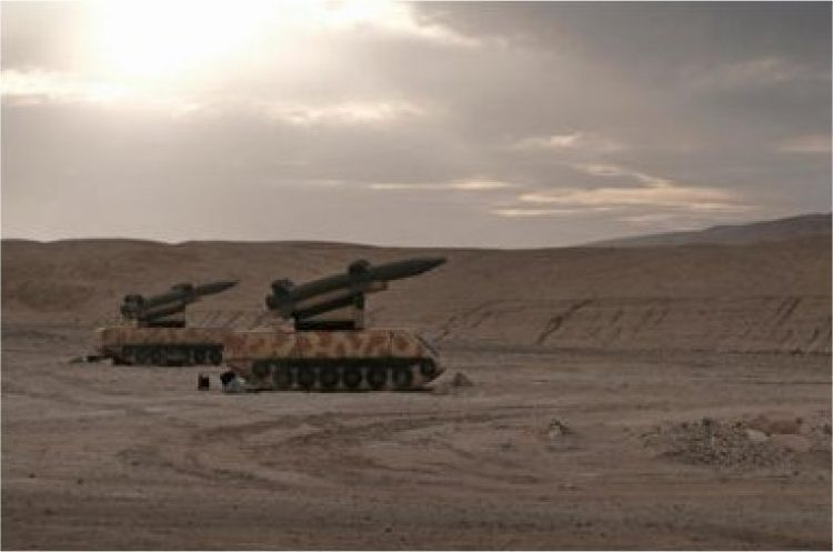 Hệ thống phòng không 2K12 Kub trong buổi huấn luyện trên sa mạc Negev, Israel