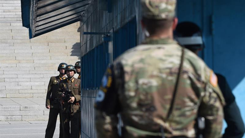 Khu phi quân sự Triều Tiên, nơi chứng kiến nhiều vụ xung đột, đào tẩu của binh sĩ hai bên.