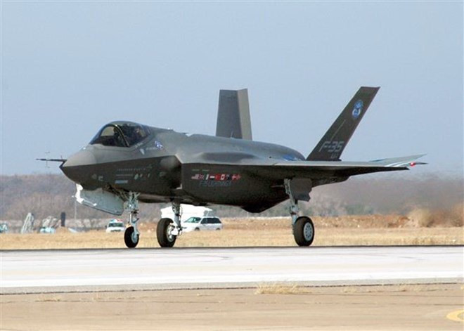 Máy bay F-35 của Mỹ. (Ảnh: AFP/TTXVN)