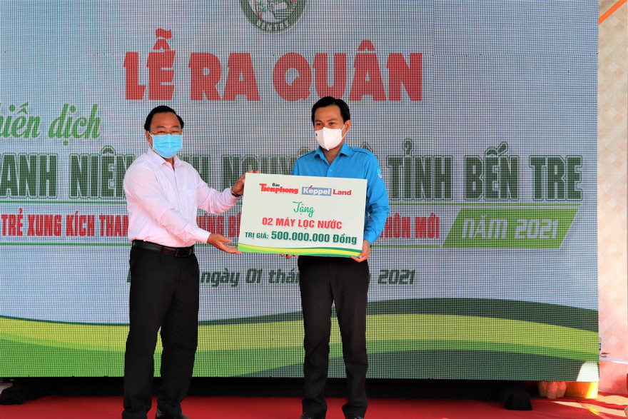 Tuổi trẻ Bến Tre ra quân chiến dịch Thanh niên Tình nguyện hè