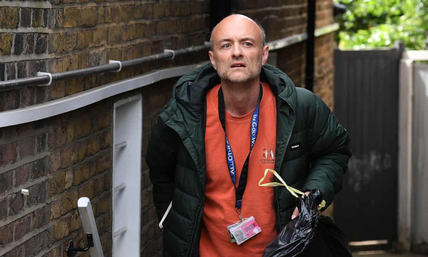 Ông Dominic Cummings, cố vấn chính trị cao cấp của thủ tướng Anh Boris Johnson.