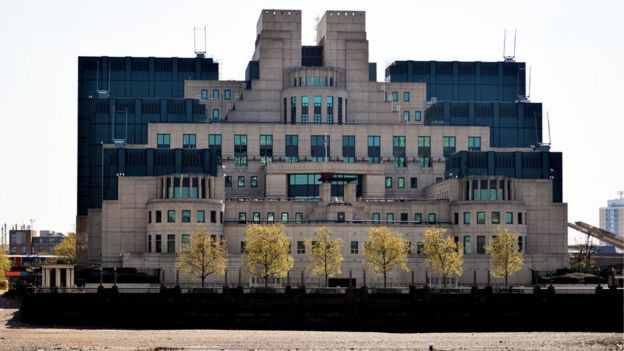 Trụ sở chính của MI6 tại quận Vauxhall, thủ đô London.