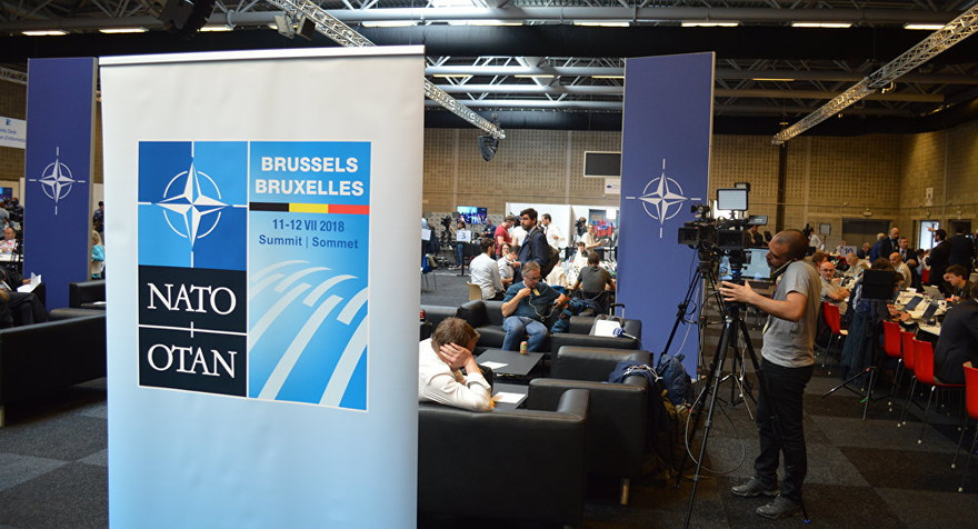 Hội nghị thượng đỉnh NATO được tổ chức tại Brussels. Ảnh: Sputnik