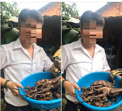 Người đàn ông khoe "chim quý" bị giết thịt lên facebook cá nhân gây xôn xao dư luận. Ảnh: TL