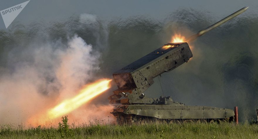 Hợp đồng xuất khẩu hệ thống TOS-1A Solntsepek được ký từ năm 2017