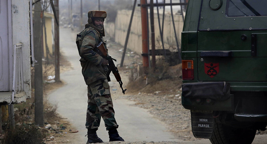 Binh sĩ quân đội Ấn Độ. Ảnh: AP