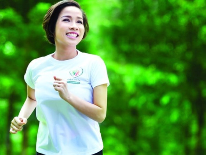 Mỹ Linh là nữ nghệ sỹ tích cực tham gia hoạt động cộng đồng và đồng hành nhiều năm với chương trình. (Ảnh: BTC)