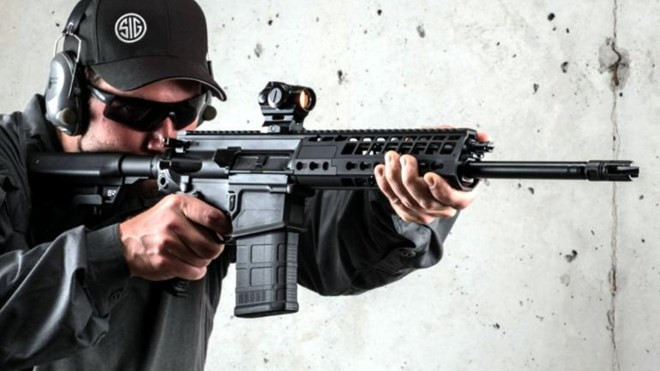 Súng trường SIG 716. (Nguồn: indiatoday.in)