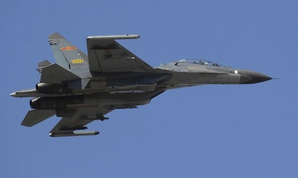 Máy bay quân sự J-10 của Trung Quốc. Ảnh minh họa