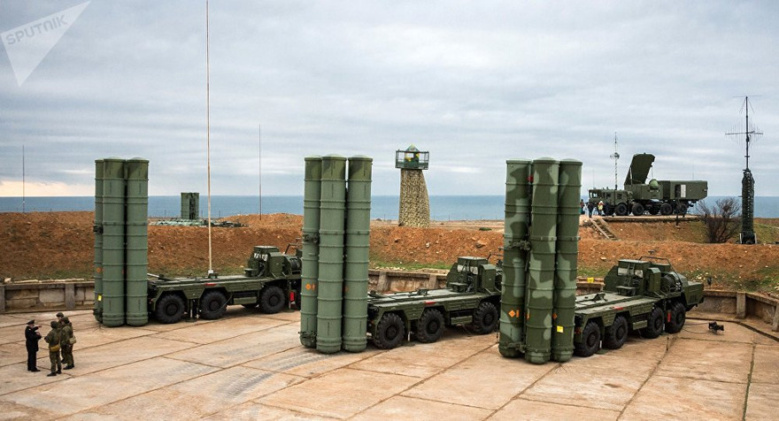 Hệ thống phòng thủ tên lửa S-400 của Nga. Ảnh: Sputnik