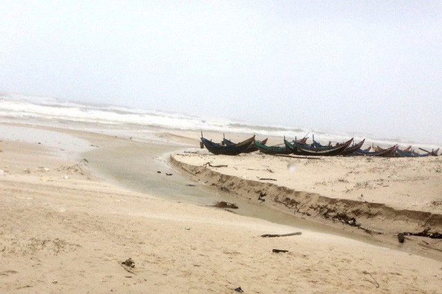 Bãi biển nơi phát hiện thi thể. Ảnh: Dân trí 