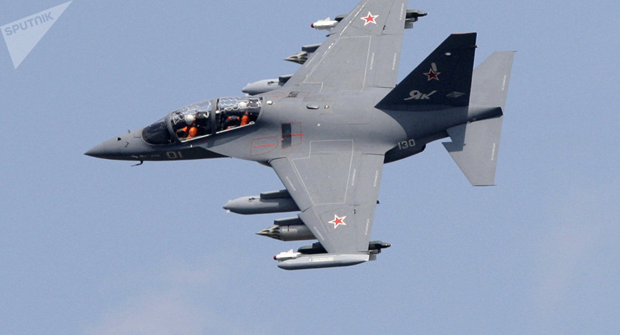 Máy bay huấn luyện chiến đấy Yak-130. Ảnh: Sputnik