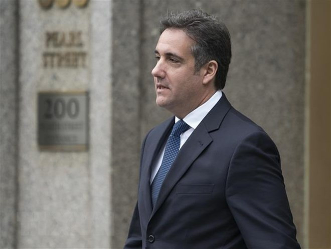 Ông Michael Cohen, cựu luật sư của Tổng thống Mỹ Donald Trump. (Nguồn: AFP/TTXVN)