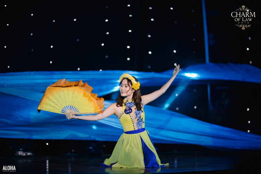 Tiết mục múa dân gian" Chiều thu bến sông."