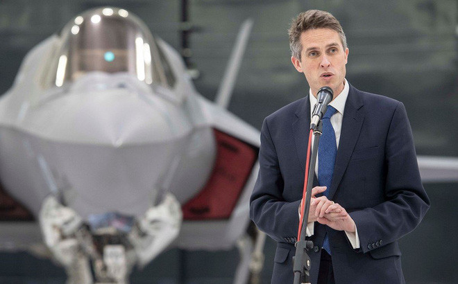 Bộ trưởng Quốc phòng Anh Gavin Williamson