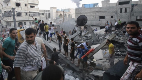 Israel tiếp tục tấn công dải Gaza. Ảnh minh họa