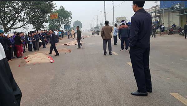 Hiện trường vụ tai nạn