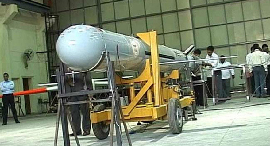  Tên lửa hành trình tầm trung Nirbhay. Ảnh: Sputnik