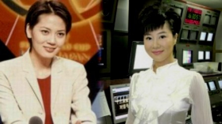 Diệp Nghênh Xuân (trái) và Thẩm Băng, hai người tình của Chu Vĩnh Khang