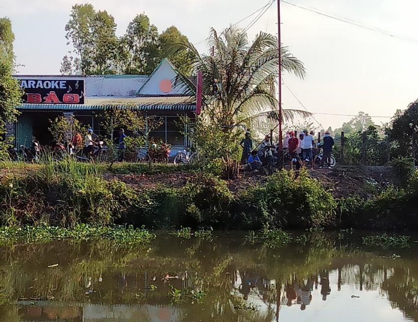 Hiện trường nơi phát hiện vụ việc.