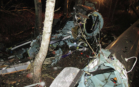 Hiện trường vụ tai nạn.