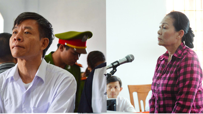 Trước tòa, Vũ Việt Hùng và Cao Bạch Mai kêu oan, phản cung