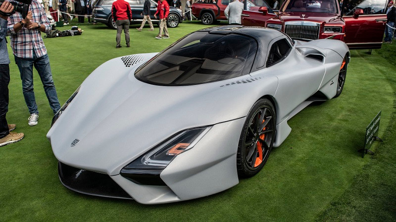Siêu xe 'khủng' SSC Tuatara với công suất 1.750 mã lực.