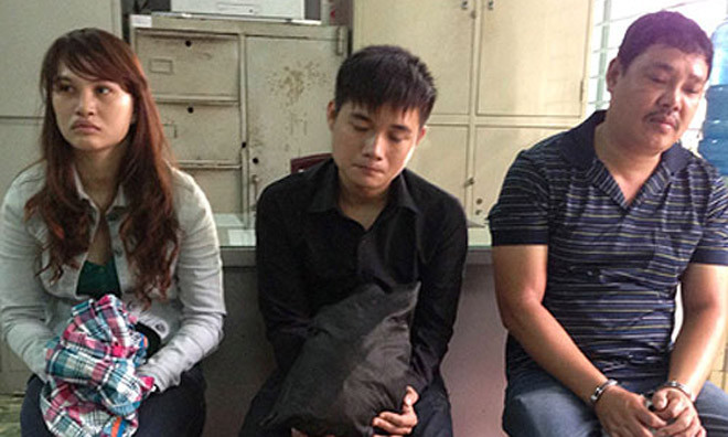 Minh, Chương, Tấn (từ trái sang). Ảnh; Dân Việt.