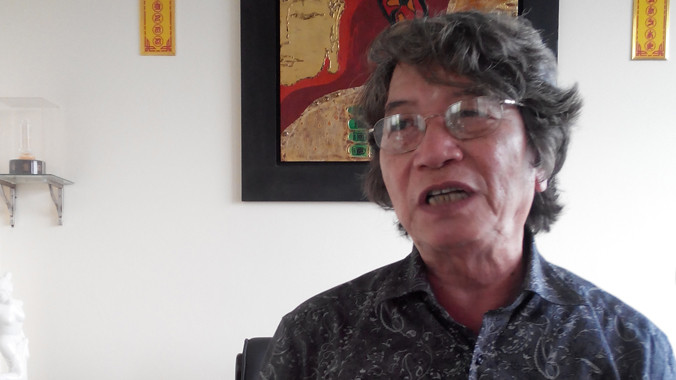 Nhạc sĩ Phó Đức Phương khẳng định sẽ tạo điều kiện thuận lợi để nhạc sĩ Phú Quang chấm dứt hợp đồng ủy thác với Trung tâm Bảo vệ Quyền tác giả Âm nhạc Việt Nam. Ảnh: N.M.Hà