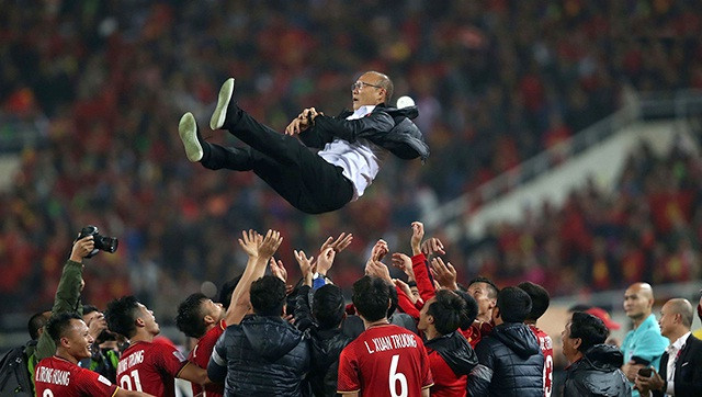 HLV Park Hang Seo cùng tuyển Việt Nam đã trải qua năm 2018 cực kỳ thành công.