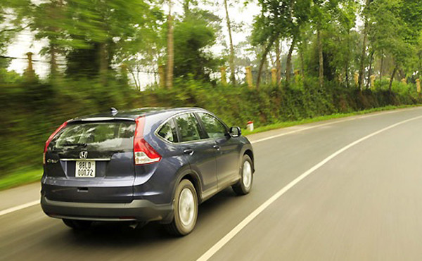 Mẫu xe đa dụng 5 chỗ ngồi CR-V đã góp phần rất lớn tạo nên cuộc lội ngược dòng ngoạn mục của Honda Việt Nam.