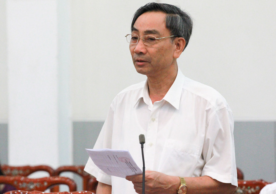 Ông Vũ Đình Khoa, Phó Chủ tịch Ủy ban đoàn kết Tôn giáo Trung ương. Ảnh: Công Khanh