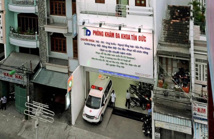 Phòng khám Đa khoa Tín Đức.