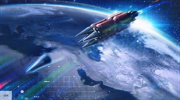 Trung Quốc, Nga sẽ không để yên cho Mỹ quân sự hóa vũ trụ. Ảnh: AP