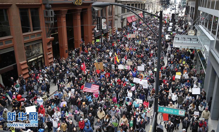 Biểu tình kêu gọi giúp đỡ người nhập cư đoàn tụ gia đình ở Mỹ