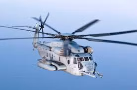 Một chiếc máy bay MH-53E.