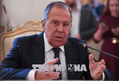 Ngoại trưởng Nga Sergey Lavrov. (Nguồn: AFP/TTXVN)