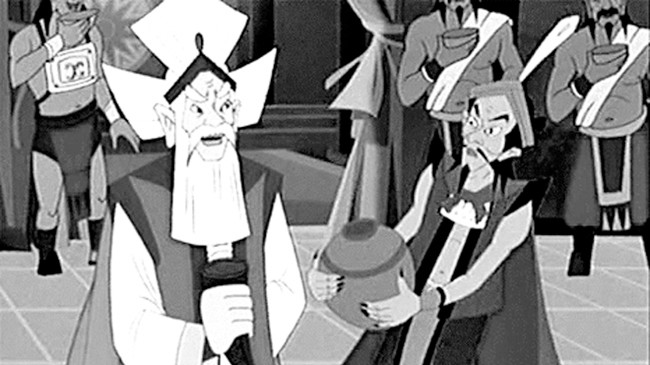 Một cảnh phim hoạt hình Việt Nam