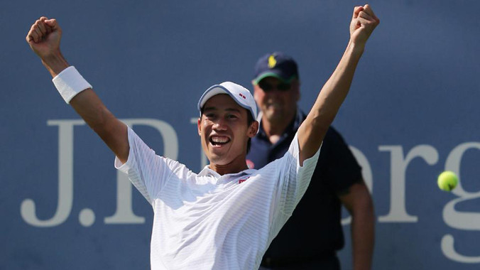 Nishikori viết tiếp câu chuyện lịch sử. Ảnh: AP