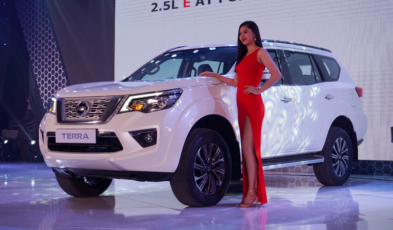 Nissan Terra hoàn toàn mới sẽ cạnh tranh trong phân khúc SUV 7 chỗ.