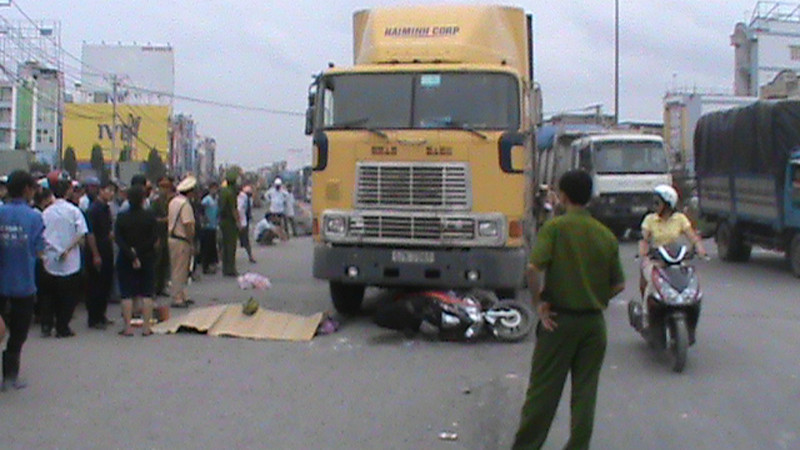 Hiện trường vụ tai nạn