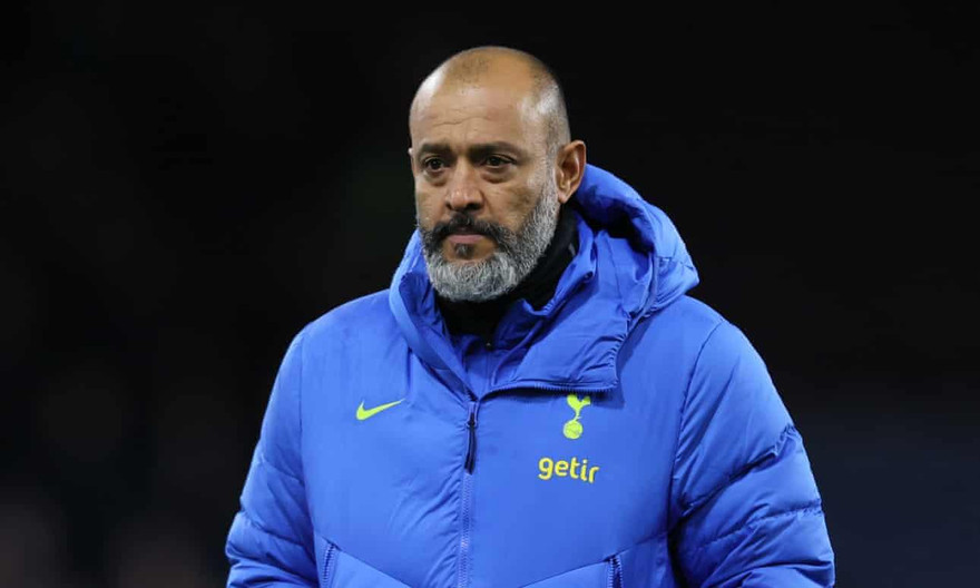 HLV Nuno Santo đang đứng trước nguy cơ bị Tottenham sa thải sau chuỗi phong độ kém cỏi thời gian qua. Ảnh: Getty