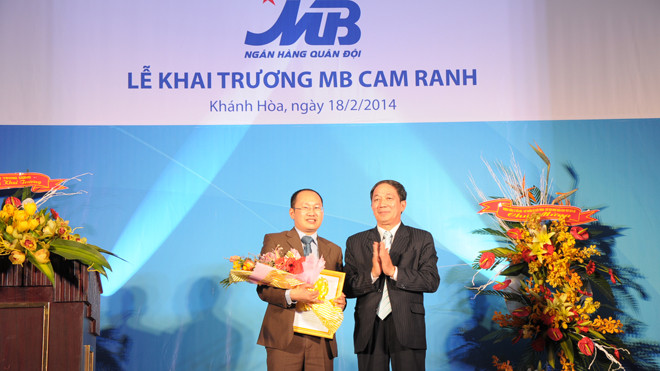 Ngân hàng Quân đội khai trương MB Cam Ranh