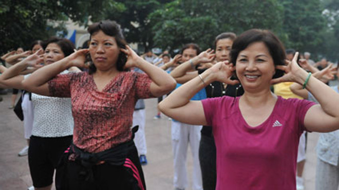 Chế độ sinh hoạt, luyện tập đều đặn để có sức khỏe tốt